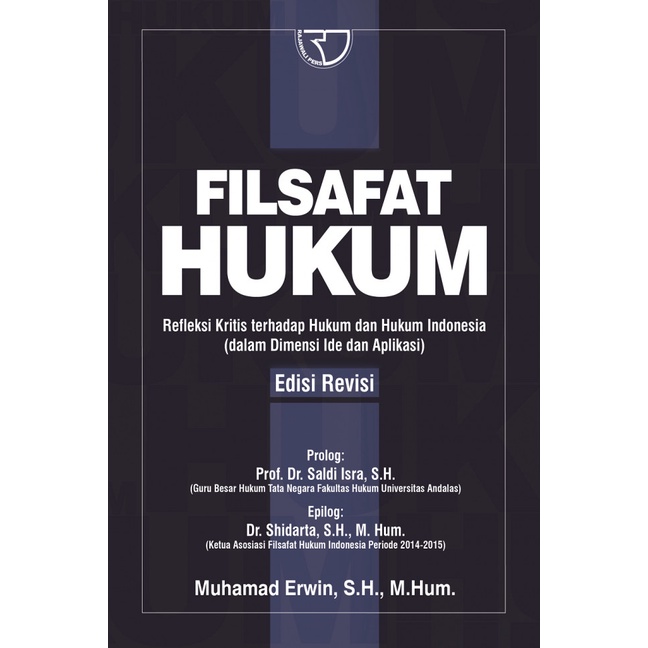 

Buku Filsafat Hukum Muhamad Erwin