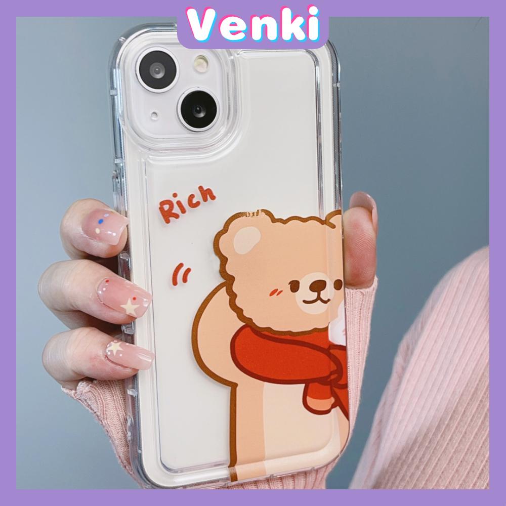 Case For iPhone 14 Pro Max TPU Soft Jelly Airbag Clear Cute Cartoon Case for Couples and Besties Camera Protection Shockproof For iPhone 14 13 12 11 Plus Pro Max 7 Plus X XR