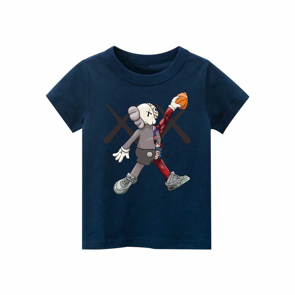 Kaos Anak laki-laki &amp; perempuan Jordan ks basketball | kaos cotton combed 30s printing | Kaos Distro anak