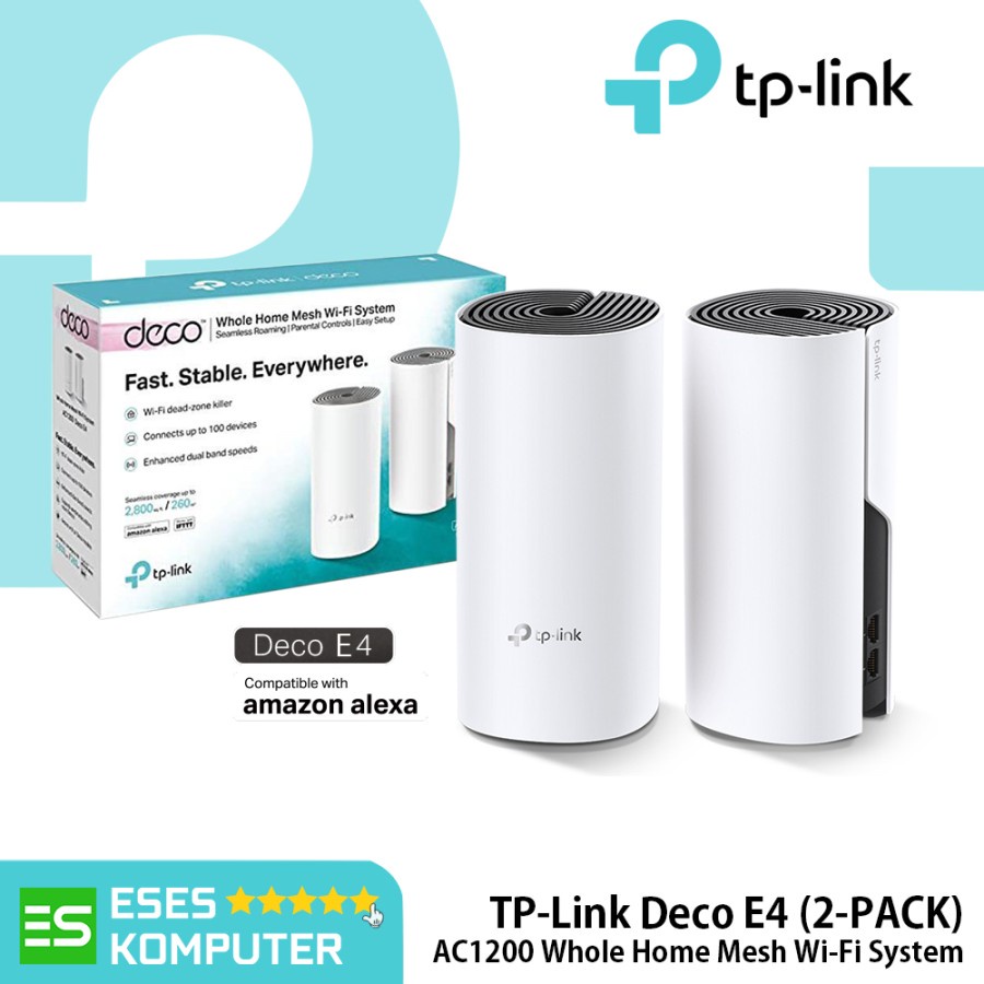 TP-Link Deco E4 AC1200 Whole Home Mesh WiFi System