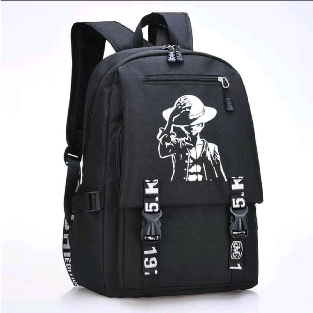 Tas Ransel One PIece Strawhat After Time Skip Series Tas Ransel Unisex Keren Model Kekinian