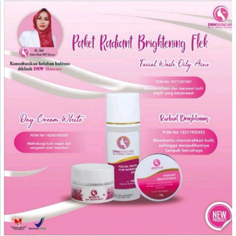 Drw skincare Produk Original 100% BPOM Paket Radiant Drw Skincare