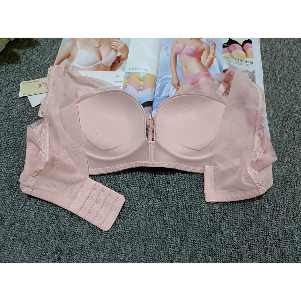 BRA / BH WANITA busa tebal nyaman 8712 TIDAK ADA KAWAT BUSA TEBAL SIZE 34-38 Bahan katun renda tebal