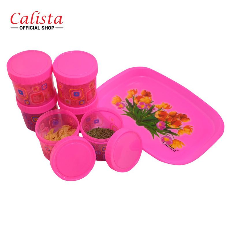 6 TOPLES CALLISTA + NAMPAN ANEKA WARNA