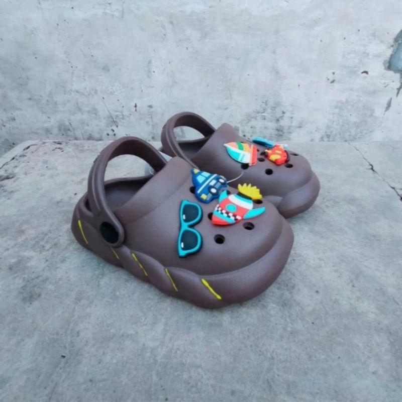 Sandal Baim Anak Laki Laki Sandal Bayi Tali Belakang Sandal Kodok Baby Sandal Viral