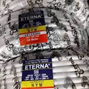 KABEL ETERNA NYM 4X1,5 TEMBAGA MURNI 100% ORIGINAL METERAN