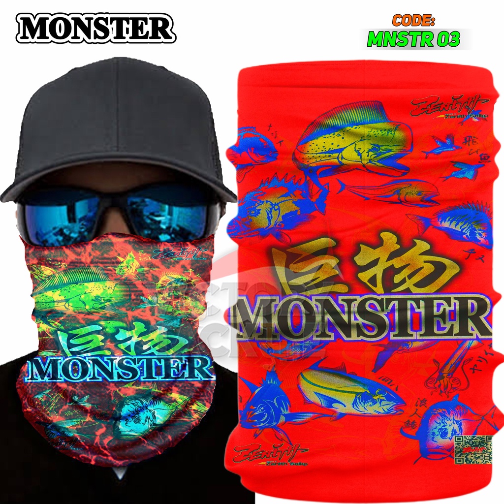 Apparel Mancing  ZENITH MONSTER FISHING NECK GAITER