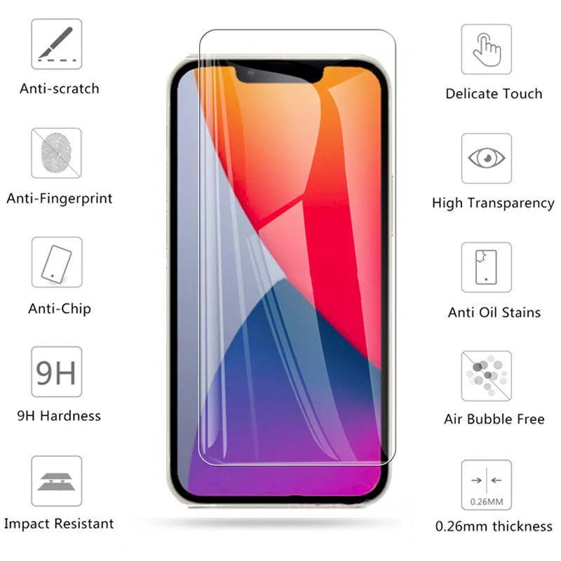 IPHONE Untuk Iphone6 6s 78 Plus SE 2020 20222 X Xs XR Max 3-in-1 Depan+Belakang+Lensa Full Cover Pelindung Layar Hydrogel Flim