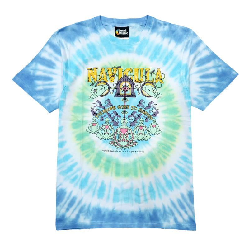 Tshirt NAVICULA - EVERYONE GOES TO HEAVEN - TIE DYE