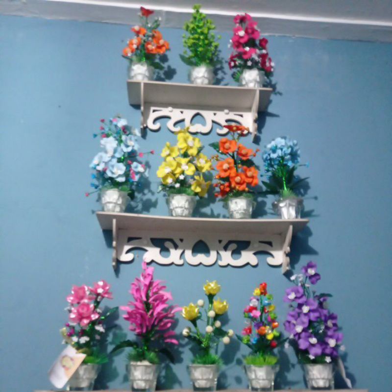 Bunga manik bunga akrilik RANDOM CUSTOM