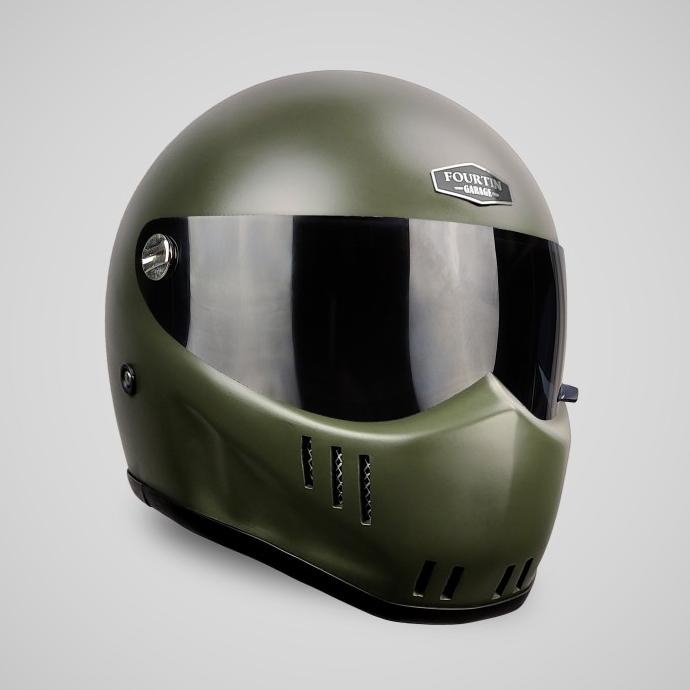 Helm Custom Classic SIMPSON BANDIT RX STIG Retro Vintage Klasik