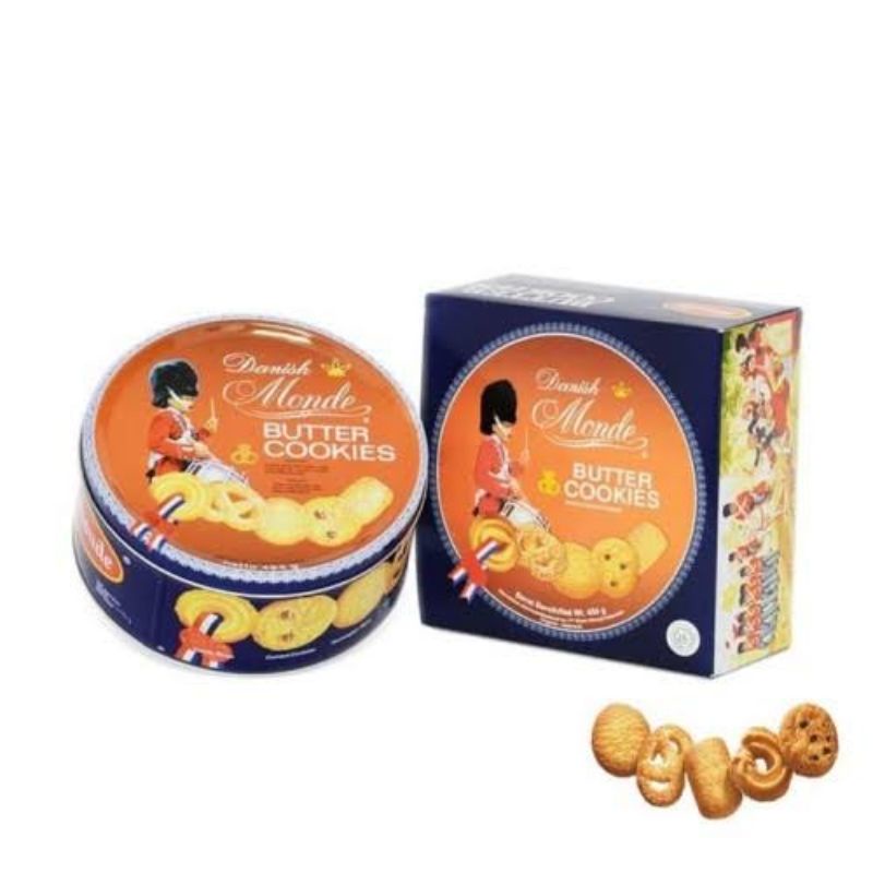 

MONDE BUTTER COOKIES 908GR BISKUIT KALENG MONDE PARSEL LEBARAN