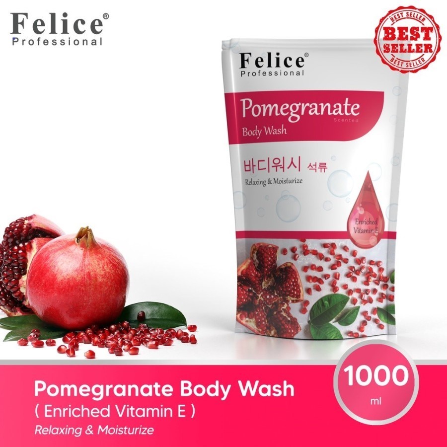 Felice Profesional Body Wash 1000ml - All varian Aroma