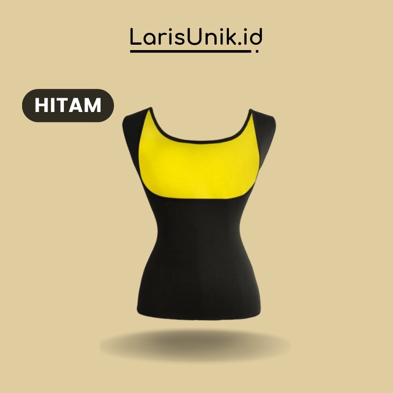 Korset Pelangsing Perut Kaos Olahraga Gym Cami Hot Shaper Korset Pembakar Lemak