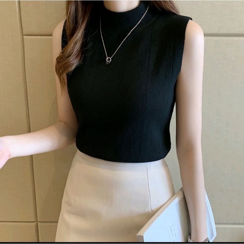 TANKTOP RAJUT IMPORT PREMIUM / SLEEVELESS