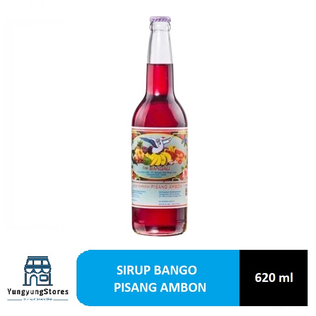 

SIRUP BANGO BOTOL 600 ML RASA PISANG AMBON MERAH GOJEK GRAB