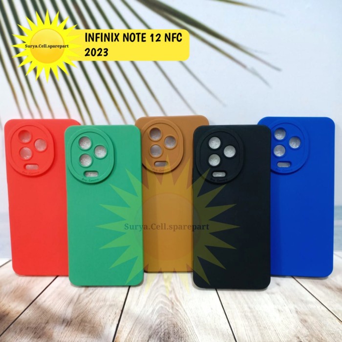 Case Slim Matte Pro Camera Infinix Note 12 2023