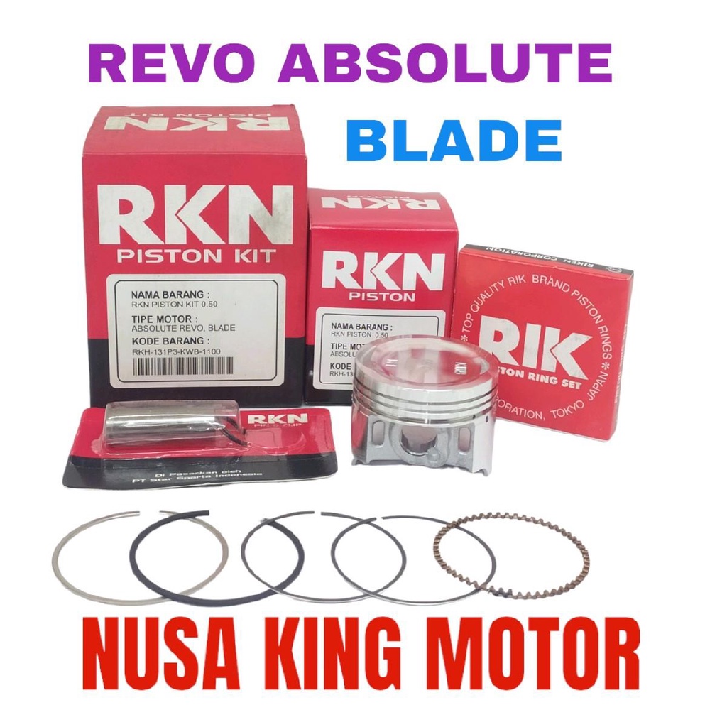 PISTON KIT BLADE REVO ABSOLUTE 50 100 1,50