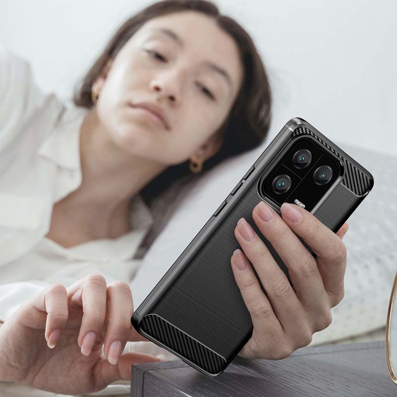 XIAOMI Minimalis Tahan Aus Ponsel Case Kualitas Tinggi Aksesoris Perlindungan Ponsel TPU Lembut Ponsel Cover Warna Solid Case Untuk Xiaomi13 /13 Pro