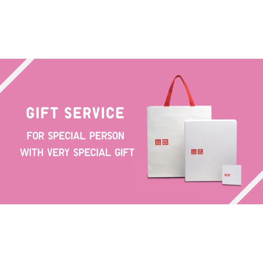 

UNIQLO Gift Box Kotak Kemasan Hadiah JASTIP BATBOY