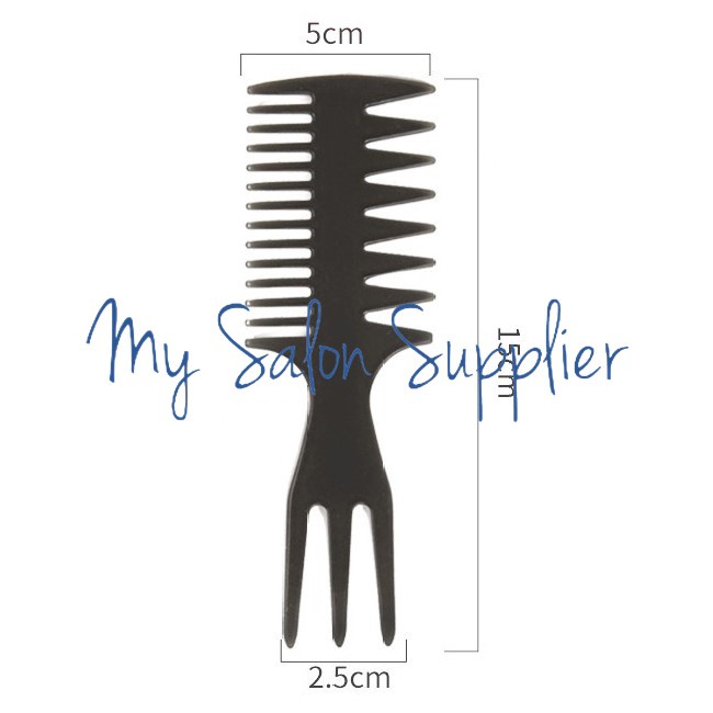 Sisir Barber Wide Teeth Mesh Comb 6 Gigi / 7 Gigi / 11 Gigi / 2in1 / 3in1