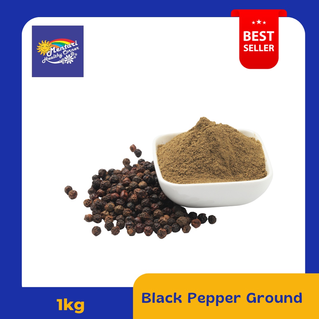 Lada Hitam Bubuk 1kg / Black Pepper Ground 1kg