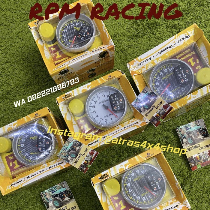 RPM Mobil Racing Jazz Brio Civic Yaris Kijang Jimny Vitara Tachometer