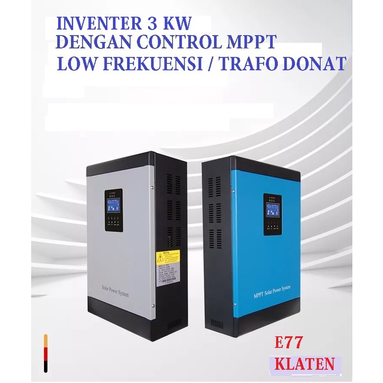 INVERTER HYBRID 3000 WATT, 48 VOLT, LOW FREKUENSI/TRAFO DONAT