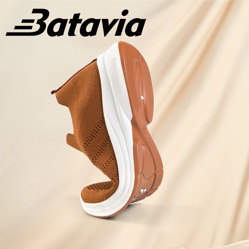Batavia 2023 sepatu slip on tuker sepatu wanita anyaman terbang sepatu joging sepatu wanita sepatu sekolah wanita sepatu wanita dewasa sepatu wanita hitam merah muda N33