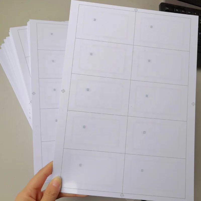 

Inlay mifare 13.56 Mhz S50 1K | Inlay rfid 13.56Mhz ISO 14443A NFC Size 4A