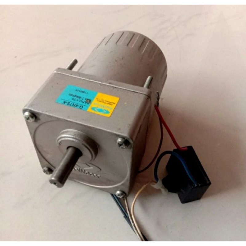 Ac Motor Gearbox 220V Ratio 1:75 24W