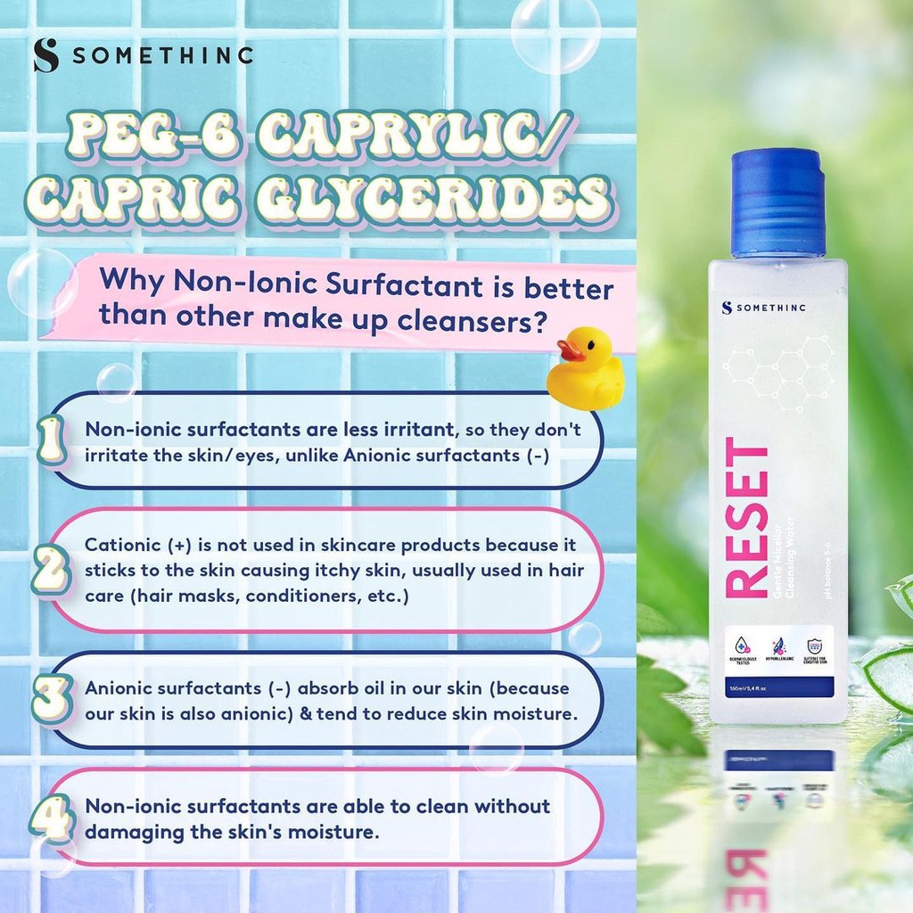 SOMETHINC Reset Gentle Micellar Cleansing Water