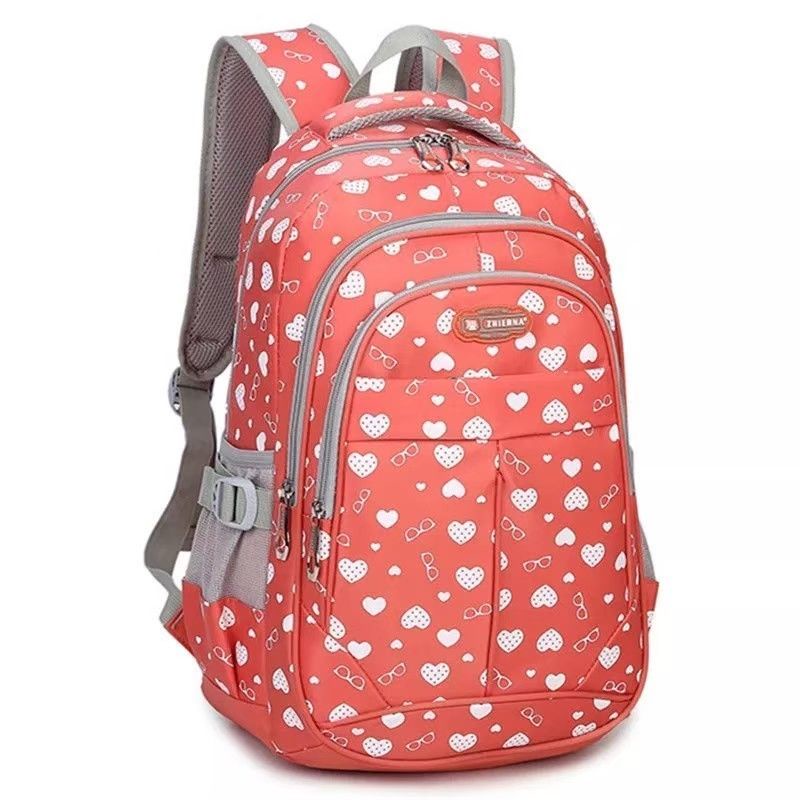 Tas Ransel sekolah Anak Motif Love Backpack Sekolah anak Perempuan SD SMP