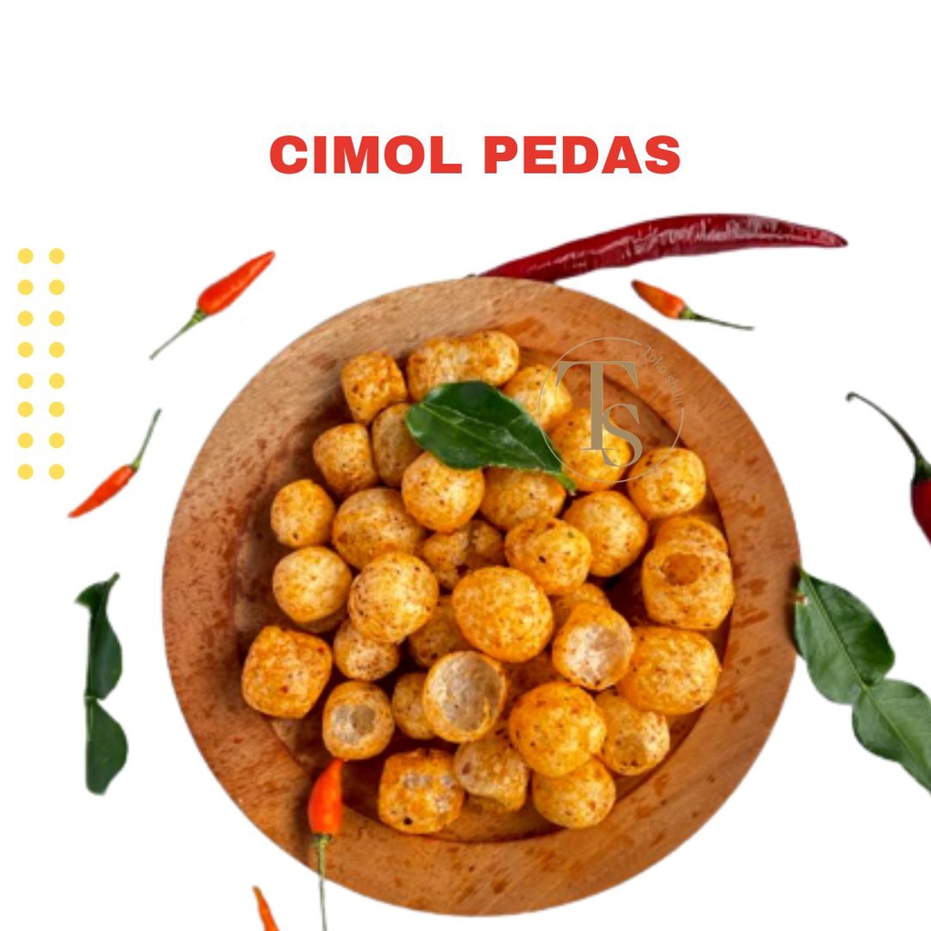 CIMOL KERING 500 GRAM / CIMOL CRISPY PEDAS MAMIN KHAS BANDUNG CAMILAN HITZ