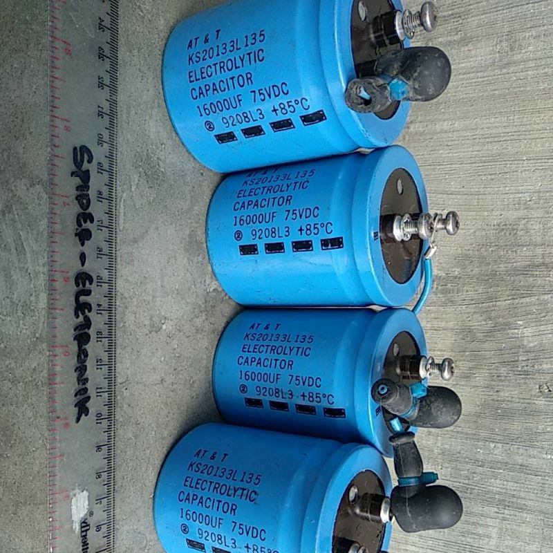 Elko 75V 16000UF per 1set