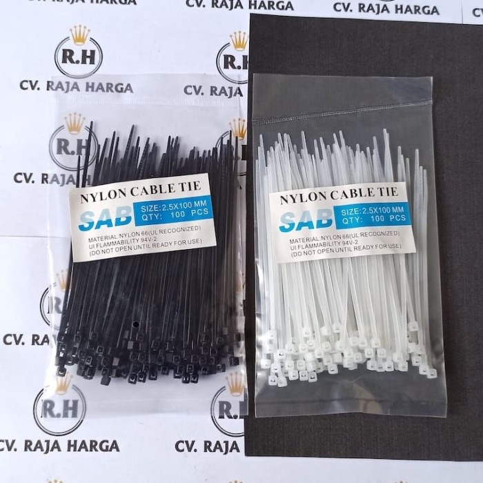 

Kabel Ties / Kabel Tis 10cm / 15cm / 20cm / 25cm / 30cm