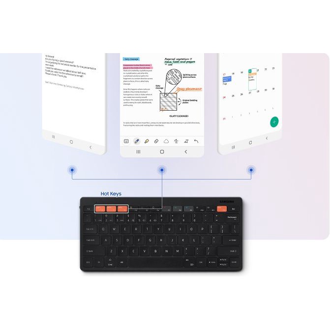 SAMSUNG Smart Keyboard Trio 500 Original for Tablet and Smartphone