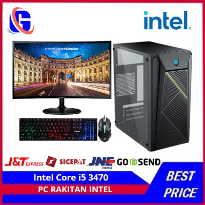 PC Intel i5 3470 Vga Geforce GT 730 2GB With 24 Samsung