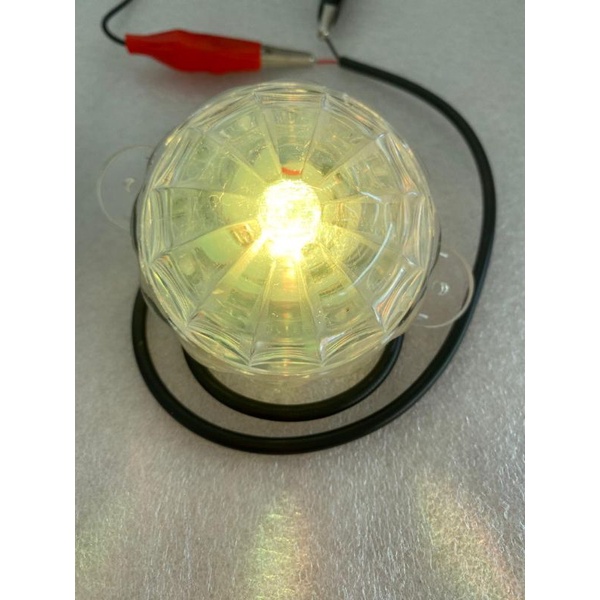 lampu led kolong truk bis mobil 12v dan 24v nyala RGB bulat hexagonal