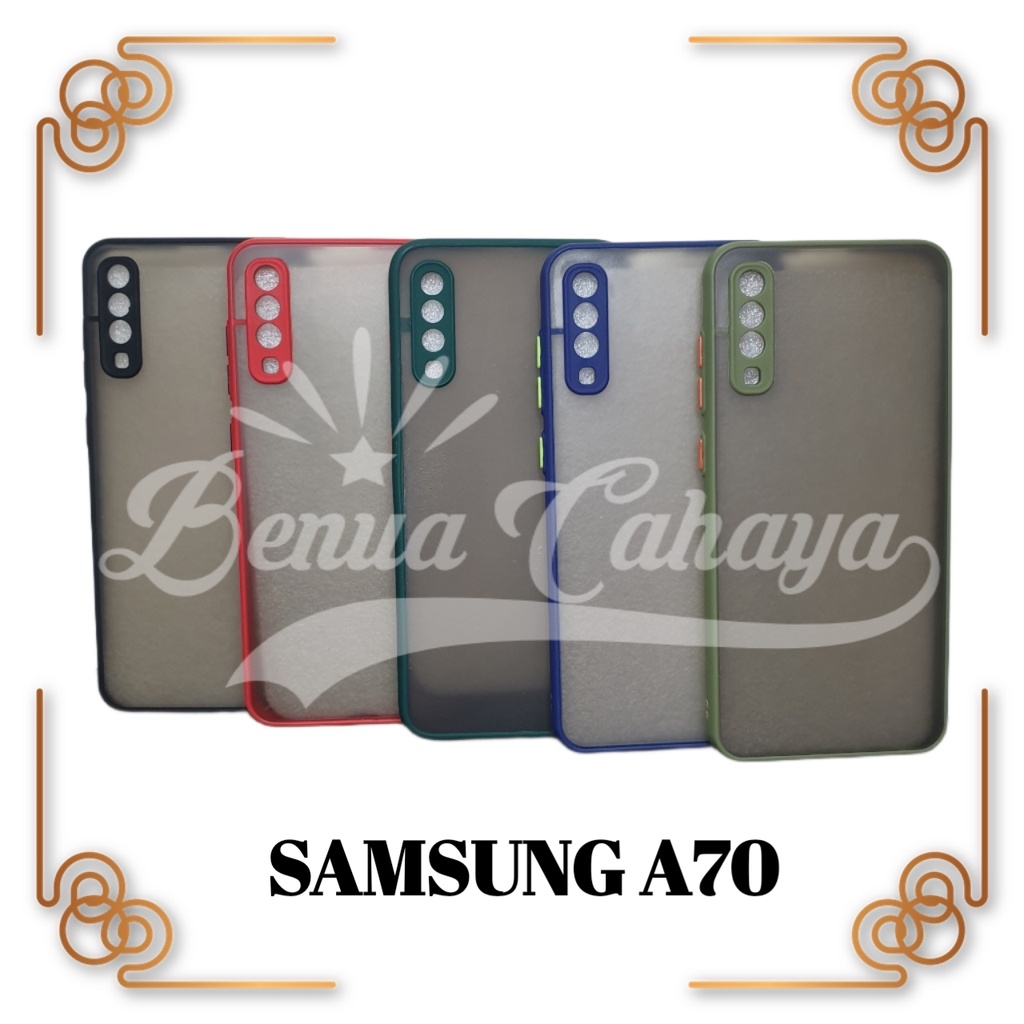 CASE SAMSUNG A70 CASE DOVE CASE MATTE FULL COLOUR-SAMSUNG A70