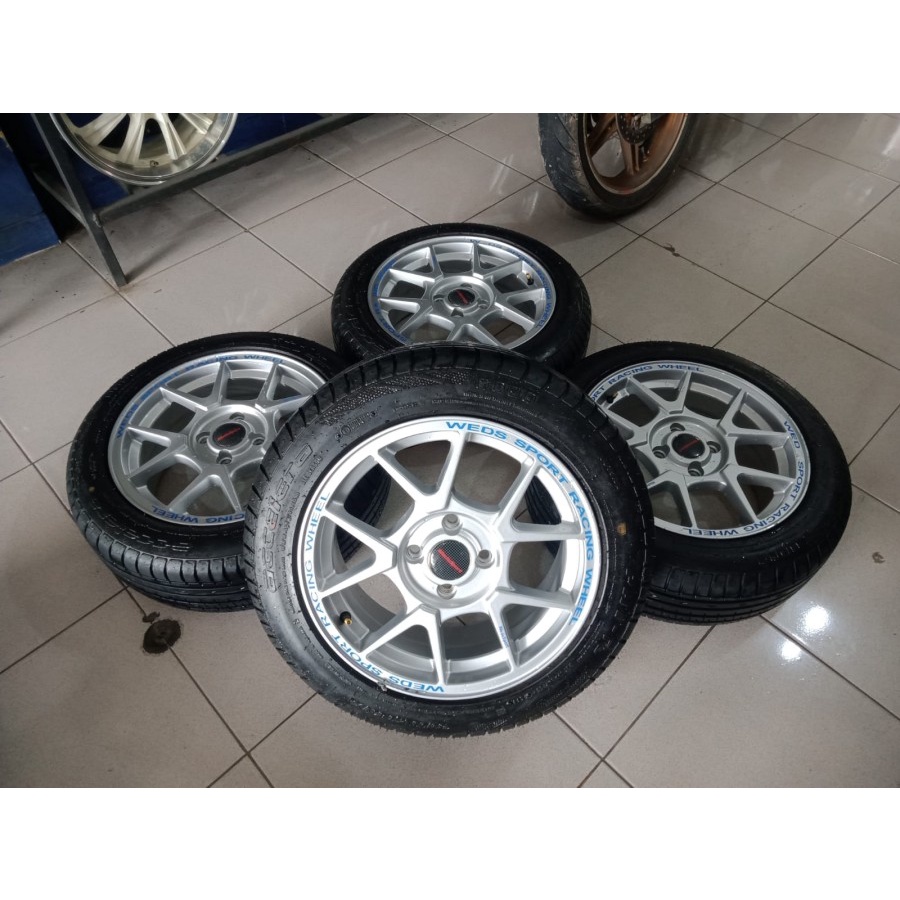 Velg Seken Ring 15 Baut WEDSPORT R15X7 4X100 BAN 185 55 R15