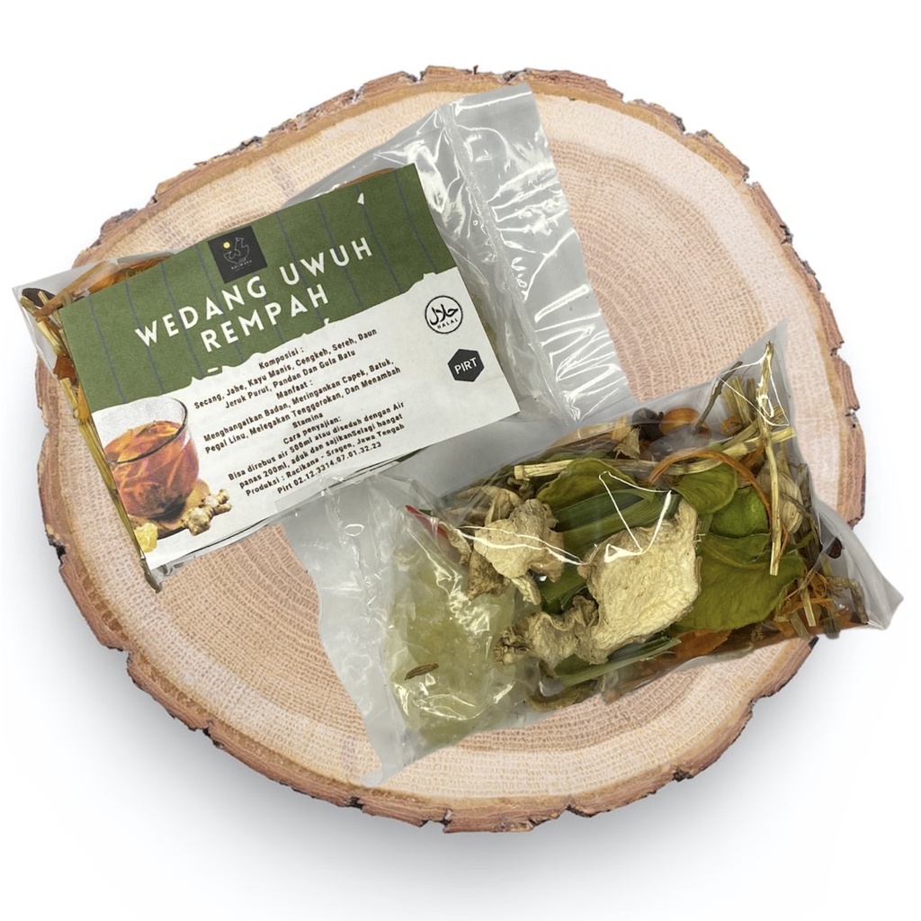 

Wedang Uwuh Rempah Lengkap Gula Batu