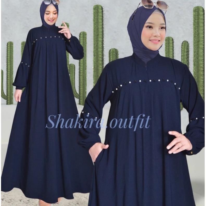 Azella Dress maxy gamis crinkle premium gamis wanita terbaru 2023 gamis murah gamis lebaran gamis me