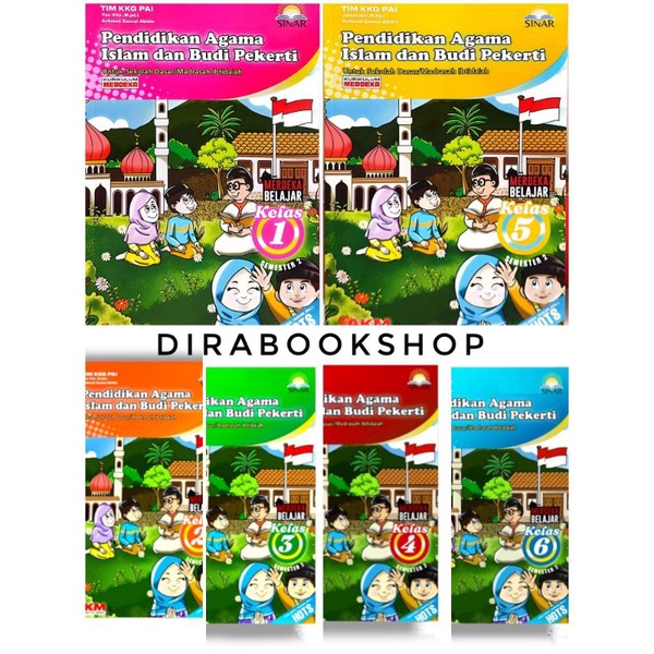 Semester2 Buku AGAMA SINAR LESTARI kelas 1/2/3/4/5/6 dengan AKM