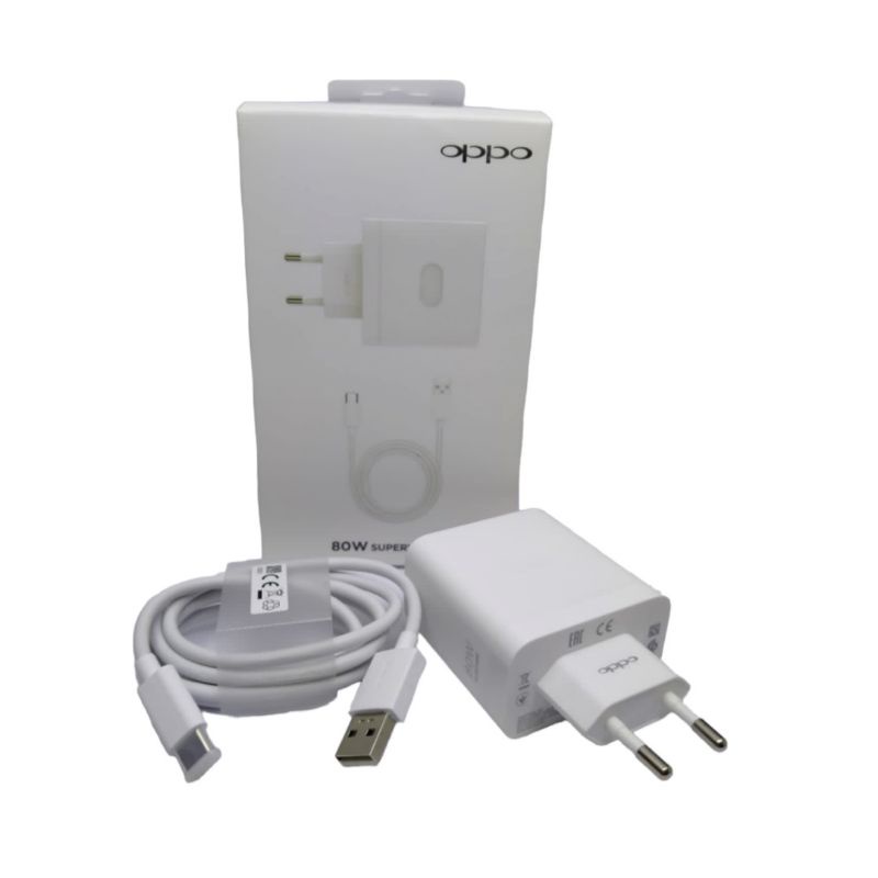 Charger Oppo Original USB Tipe C Super Vooc Fast Charging