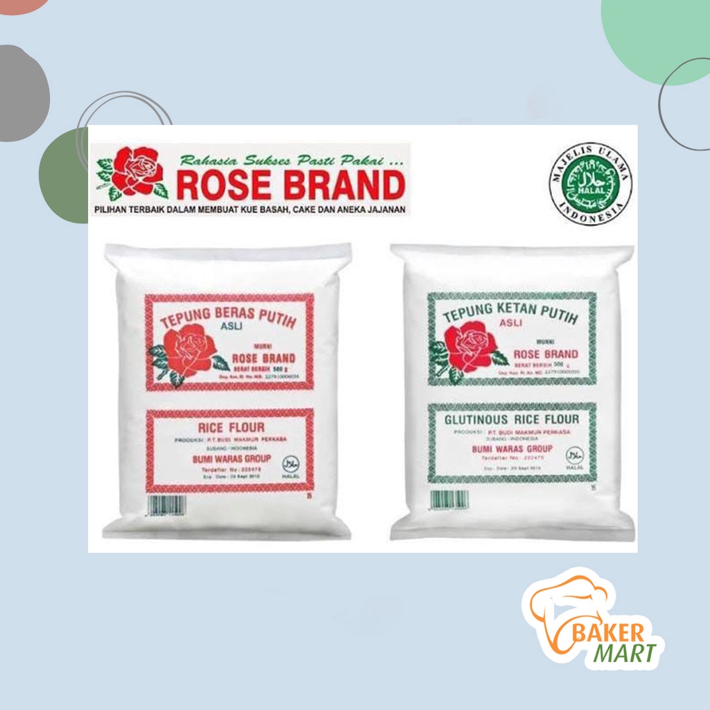 

Tepung Rose Brand / 500Gr