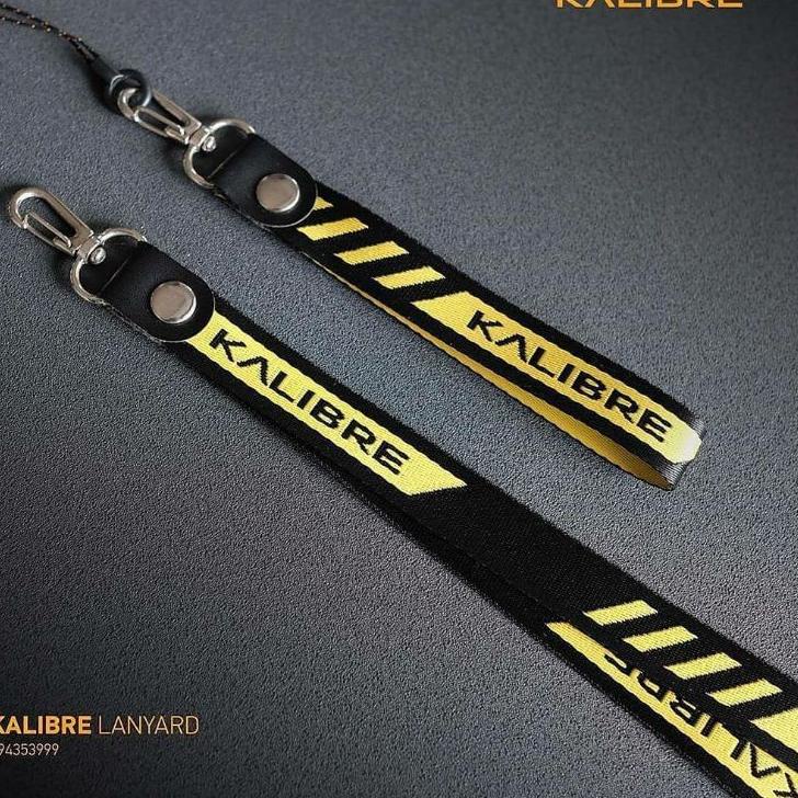 

Special tali name tag kalibre lanyard