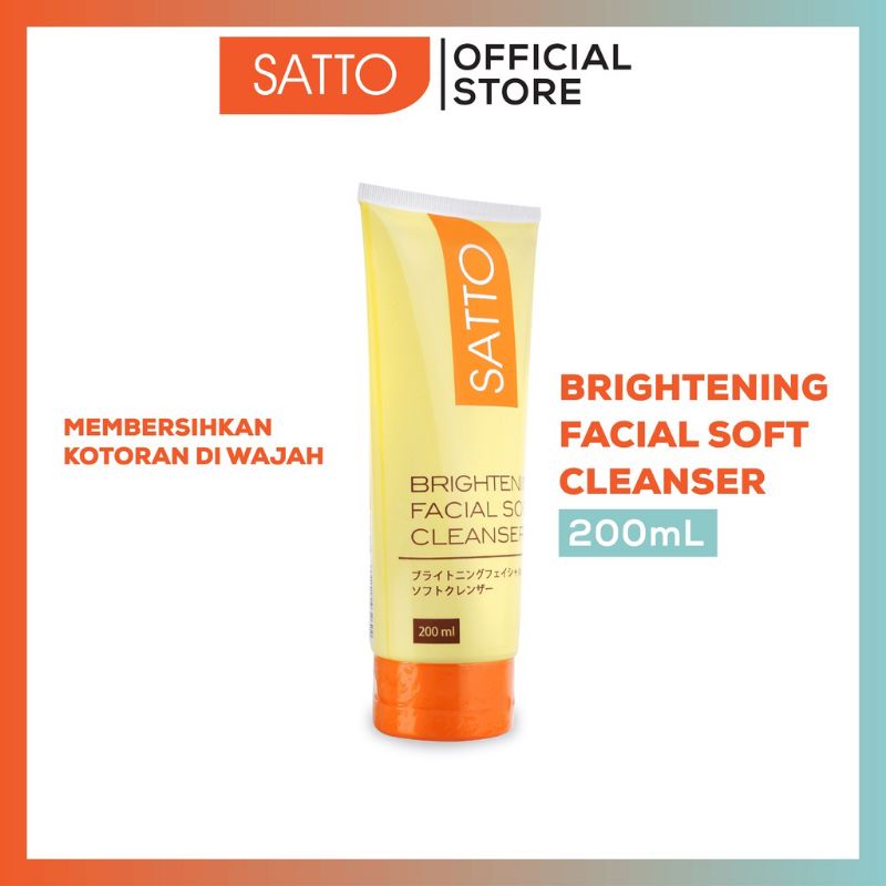 Satto Brightening Facial Soft Cleanser