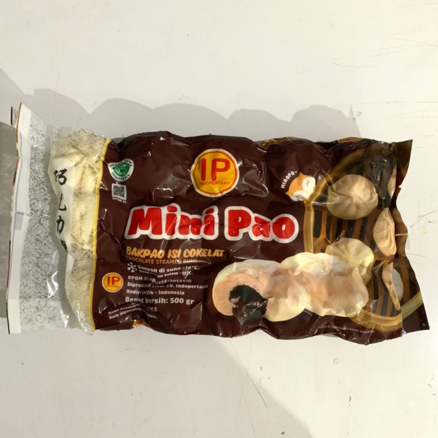 IP Mini Pao Bakpao Isi Coklat (30bj) 500 Gr