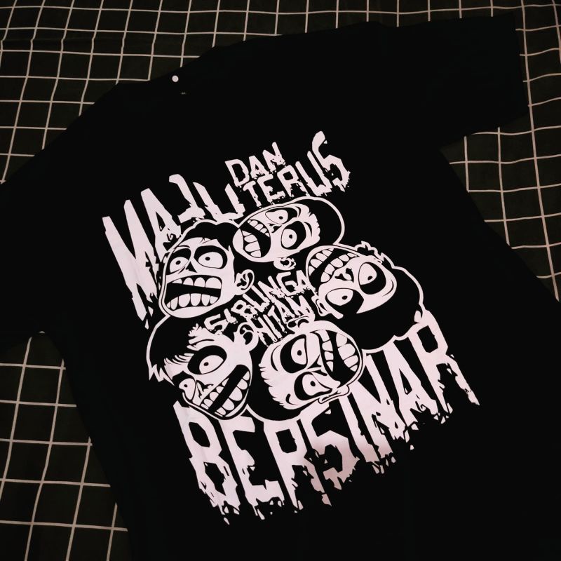 SI BUNGA HITAM / KAOS BAND / MERCH BAND / KAOS PUNK